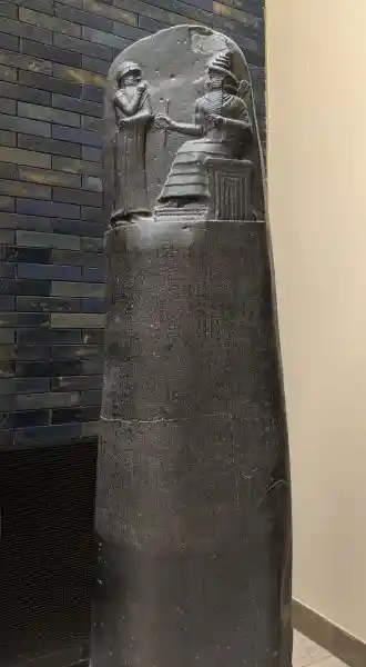 Replica of the code of Hammurabi, Pergamon Museum, Museum Island, Berlin